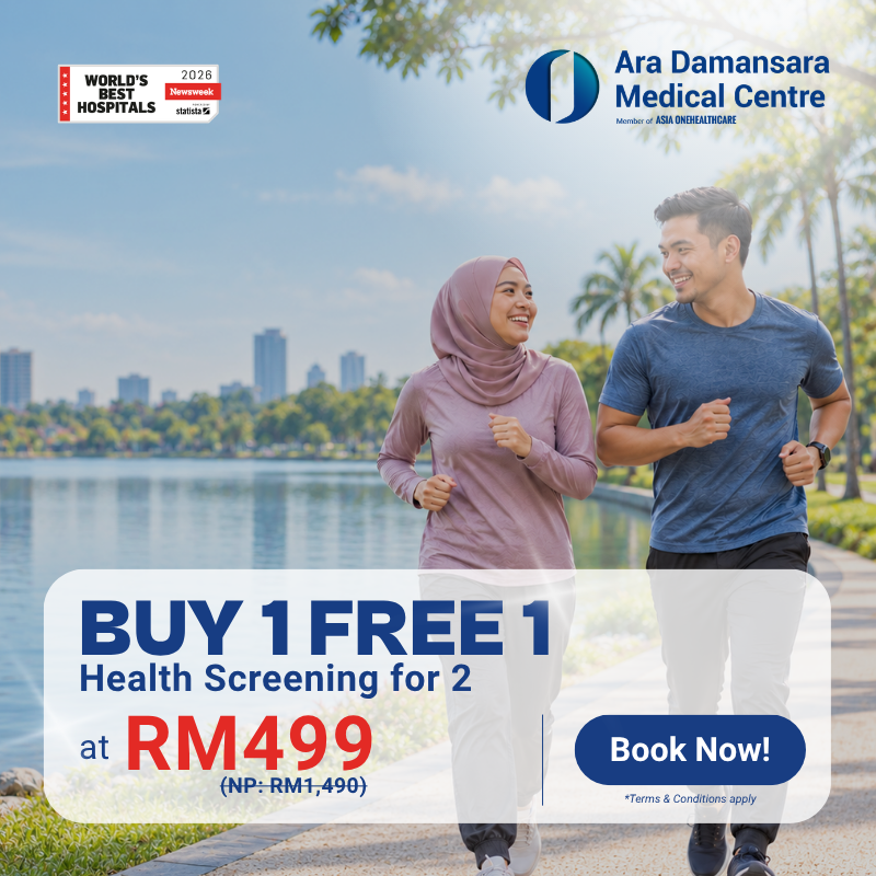 Buy 1 Free 1 Health Screening